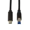 LOGILINK CU0163 LOGILINK – USB 3.2 Gen1x1 laidas, USB-C kištukinis lizdas iki USB-B kištukas, 2 m