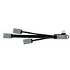 „LogiLink“ 3 prievadų USB-C kampinis