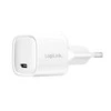 Įkroviklis LogiLink LogiLink USB Steckdosenadapter 1 x USB-C-Port(PD),20W,baltas
