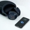 Logitech „Astro A30“ belaidės žaidimų ausinės, skirtos „PlayStation“, tamsiai mėlynos/raudonos spalvos