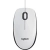 Pelė LOGITECH B100, USB, balta sp.