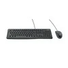 Laidinis klaviatūros ir pelės komplektas Logitech MK120, International išdėstymas