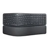Logitech ERGO K860 SPLIT belaidė klaviatūra verslui, grafito spalvos, vokiečių kalba (Qwertz)