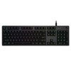 Klaviatūra Logitech G512 LightSync QWERTY (ispanų), GX Brown Tactile, anglis