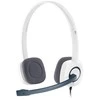 LOGITECH H150 ausinės su mikrofonu, baltos