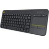 Belaidė klaviatūra Logitech K400 Plus su jutikliniu kilimėliu, US išdėstymas, Juoda