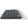 Logitech K780 klaviatūra RD belaidis ryšys + „Bluetooth“ QWERTZ Vokiečių Pilka, Balta