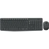 Logitech MK235 klaviatūra Radijo dažnio belaidė QWERTZ Vokiečių Pilka
