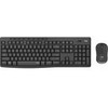 Klaviatūra ir pelė Kit Logitech MK295 Silent Belaidis rinkinys Graphite