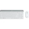 Klaviatūra ir pelė Kit Logitech MK470 Off Baltas FR Central