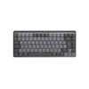 „Logitech MX Compact“ mechaninė belaidė klaviatūra su apšvietimu – Šiaurės šalių klaviatūra su „Clicky Switch“.