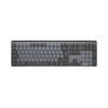 Gruzdintuvė „Logitech“ – belaidė klaviatūra – MX – mechaninė – našus apšvietimas – grafitas
