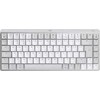 „LOGITECH MX Mechaninė Mini“, skirta MAC „Bluetooth“ apšviesta klaviatūra – PALE Pilkas – US INT'L – TACTILE