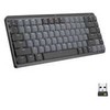 Klaviatūra Logitech MX Mechaninė. MINI belaidė ILLUM. KEYB - - GRAPHITE - CH - CENTRAL