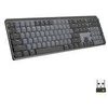 Belaidė klaviatūra Logitech MX MECHANICAL, išdėstymas: Šveicarų (Qwertz),"Tactile Quiet", pilkos spalvos