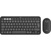 Klaviatūra ir pelė Kit Logitech Pebble 2 Combo TONAL Graphite