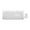 Klaviatūra Logitech MK650 verslui/OFFWHITECZE-SKYINTNL