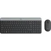 Logitech MK470 Slim Wireless Combo, belaidė klaviatūra ir pelė, CZ Czech/SK Slovakia išdėstymas, Grafito spalvos