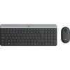 Logitech MK470 Slim Wireless Combo, belaidė klaviatūra ir pelė, Nordic išdėstymas, Grafito spalvos