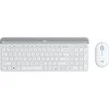 Logitech MK470 Slim Wireless Combo, belaidė klaviatūra ir pelė, Nordic išdėstymas, Balta
