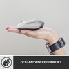 Belaidė pelė Logitech MX Anywhere 3, 2.4GHz/Bluetooth, Šviesiai pilkos spalvos