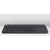 Logitech WIRELESS TOUCH Klaviatūra K400 - PLUS Juodas (CZECH)