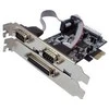 Longshine Electronics Longshine valdiklis PCIe 2x Seriell 1x Parallel (RS232C) mažmeninė prekyba