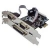 Longshine Electronics Longshine valdiklis PCIe 2x Seriell 1x Parallel (RS232C) mažmeninė prekyba