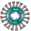 Makita Vielinis šlifavimo diskas, sukta viela, 0.5mm, Ø 115 mm, X-LOCK D-73352