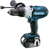 18V 40 / 80 Nm 2 x 5,0 Ah ličio jonų korpusas MAKPAC DHP451RTJ MAKITA.