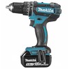 Makita DHP482RTJ Akumuliatorinis smūginis gręžtuvas, 18 V, 2x 5,0 Ah Li-ion, 62/36 Nm, 1,7kg, LED, MAKPACK