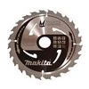 Makita T.C.T. pjūklas M-FORCE 165X2X20mm 15° T24 B-32007 T.C.T • 165 x20 mm • T24 • 15° • Medienai
