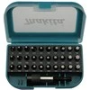 Makita Sukimo antgalių komplektas 31 vnt. TX (T7;T8;T9;T10;T15;T20;T25;T27;T30;T40) P-73352
