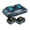 Makita 199484-8 Maitinimo šaltinio komplektas Li 18V 2x6Ah