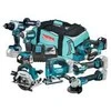 Makita DLX7019TX1 Akumuliatorinių įrankių komplektas LXT 2x5,0Ah, BL-M (DDF486+TD153+GA504+JV182+HS660+KP181+TM52)