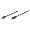 StarTech USB kabelis Manhattan USB- A - 0,5 m Juoda (374507)