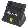 Skaitytuvas Manhattan MANHATTAN USB2.0-Smartcard/SIM-Kartenlesegerät mit Standfuß