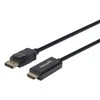 Manhattan 152662 vaizdo kabelio adapteris 1 m DisplayPort HDMI Juoda