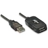 StarTech Manhattan Manheteno didelės spartos USB aktyvus prailginimo kabelis AM/AF 10.0m, 150248