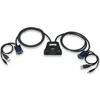 Manhattan 151245 KVM jungiklis Juoda