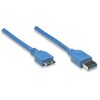 StarTech MANHATTAN A male į Micro B male USB 3.0