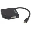 StarTech Intracom MANHATTAN 3-in-1 4K Mini DP Adapteris Mini DisplayPort Male to HDMI/DVI/VGA Female Passive Juodas