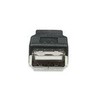 Adapteris USB Manhattan miniUSB - USB Juodas (308342)