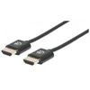 Kabelis Manhattan HDMI - HDMI 3m juoda (394376)
