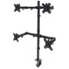 Laikiklis Intracom MANHATTAN Monitorius Mount supports 4 LCD Monitors holds four 33-81.3cm 13inch to 32inch Monitors iki 8kg juodas