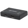 Manhattan Manheteno 4K HDMI skirstytuvas 1x2 por., maitinamas kintamosios srovės 207669