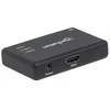 Manhattan Manheteno 4K HDMI skirstytuvas 1x2 por., maitinamas kintamosios srovės 207669