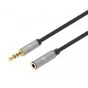 Kabelis Manhattan Jack 3.5mm - Jack 3.5mm 1m pilkas (356022)