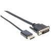 Manhattan DisplayPort – DVI-D kabelis 3m juodas (152136)