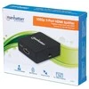Manhattan Manheteno HDMI skirstytuvas, 1080p 2 prievadų HDMI skirstytuvas, maitinamas USB, juodas